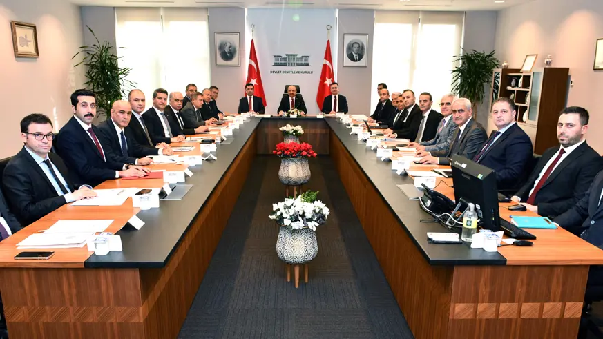 Cumhurbaşkanlığı Külliyesi'nde denetim ve teftiş toplantısı