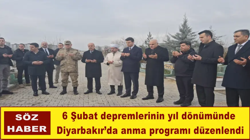 Deprem Şehitleri Yeniköy Mezarlığı’nda Anıldı