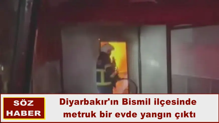 Diyarbakır ev yangını
