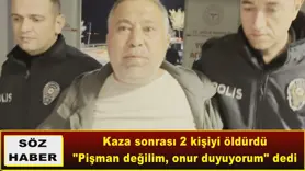 Kaza sonrası 2 kişiyi öldürdü
