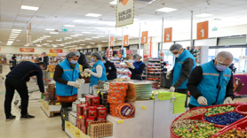 Gıda satışı yapan  iş yerleri denetlendi