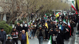 İran'da Kudüs Günü yürüyüşü