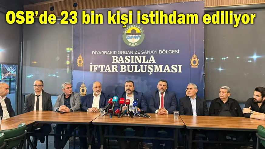 OSB’de 23 bin kişi istihdam ediliyor