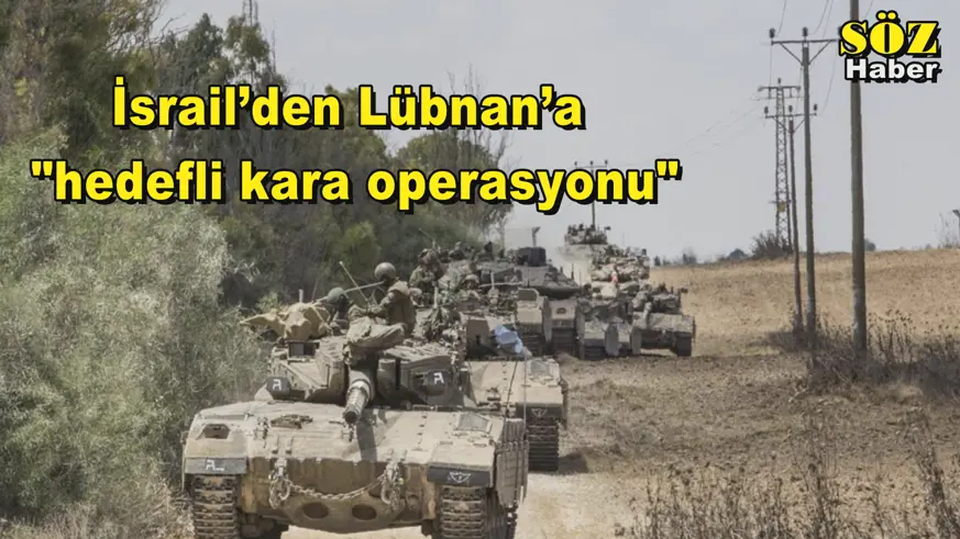 İsrail’den Lübnan’a 