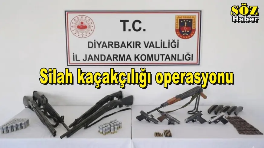 Silah kaçakçılığı operasyonu