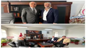 TÜSEKON’dan Ergani Milli Eğitim Müdürü Tekdemir’e Ziyaret