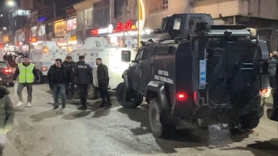 Yüksekova'da taşlı sopalı kavga