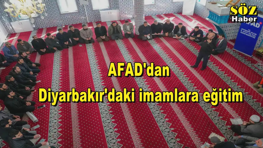 AFAD'dan  Diyarbakır'daki imamlara eğitim