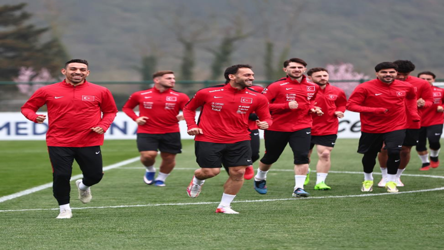 A Milli Takım, Romanya maçı hazırlıklarını sürdürdü