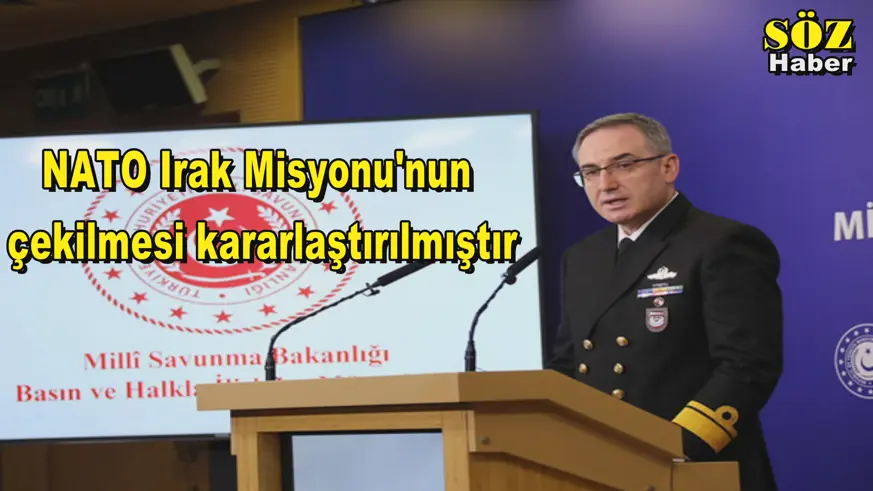 NATO Irak Misyonu'nun çekilmesi kararlaştırılmıştır