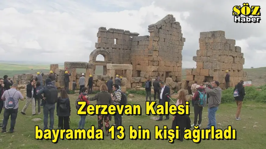 Zerzevan Kalesi  bayramda 13 bin kişi ağırladı