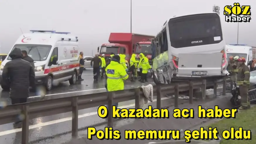 O kazadan acı haber