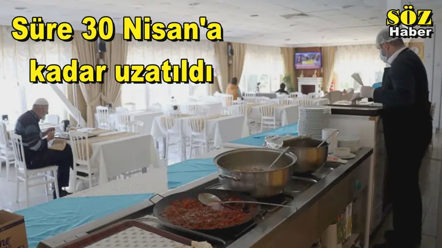 Süre 30 Nisan'a  kadar uzatıldı
