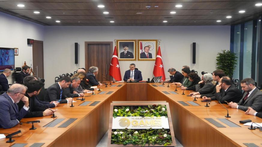 TÜBAF'TAN İÇİŞLERİ BAKANI MUSTAFA ÇİFTÇİ'YE ZİYARET