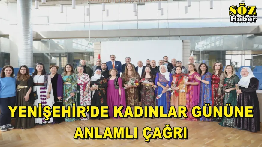 YENİŞEHİR’DE KADINLAR GÜNÜNE ANLAMLI ÇAĞRI