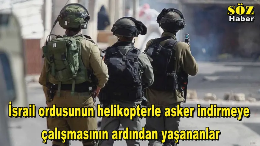 İsrail askerleri ile Hizbullah güçleri arasında çatışma