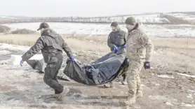 Rusya, bin Ukraynalı askerin cenazesini teslim etti