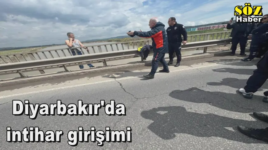 Diyarbakır'da intihar girişimi