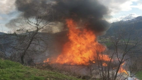 Soba evi yaktı, yaşlı kadın hayatını kaybetti