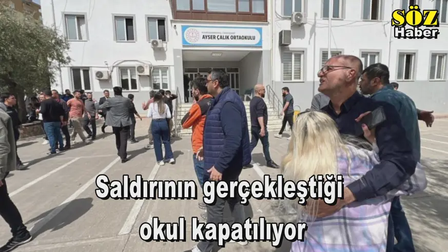 Saldırının gerçekleştiği  okul kapatılıyor