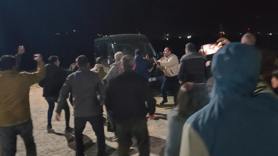 Tunceli Adliyesi önünde arbede