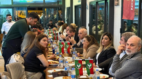 Amed Sportif Faaliyetler'den şampiyonluk yemeği