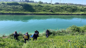 Sulama kanalında  kadın cesedi bulundu