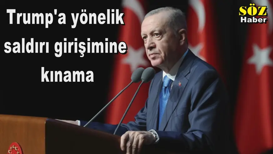 Trump'a yönelik  saldırı girişimine kınama