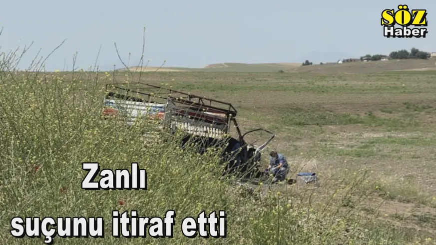 Zanlı  suçunu itiraf etti