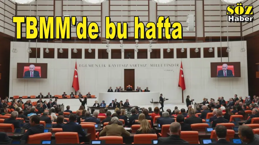 TBMM'de bu hafta