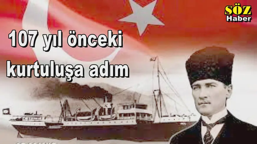107 yıl önceki  kurtuluşa adım