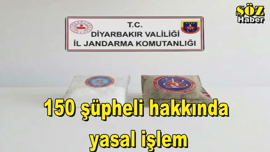 Diyarbakır'da narkotik operasyonu