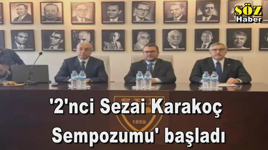 '2'nci Sezai Karakoç Sempozumu' başladı