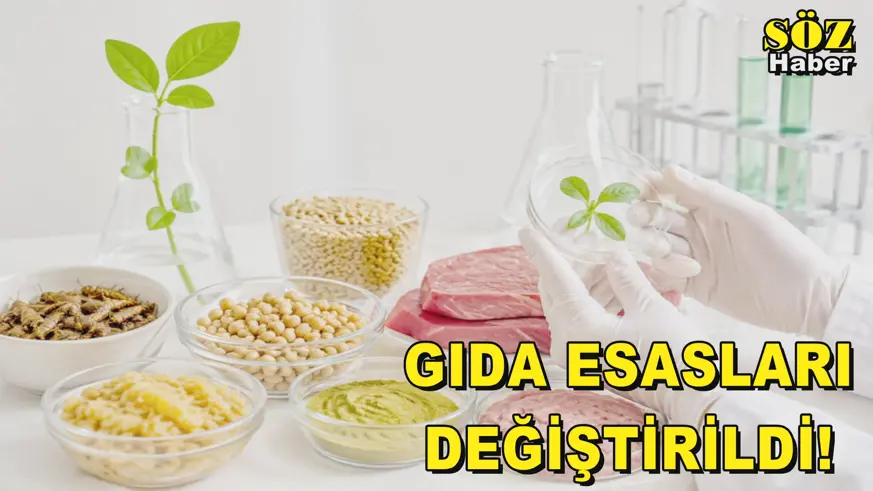 GIDA ESASLARI DEĞİŞTİRİLDİ!