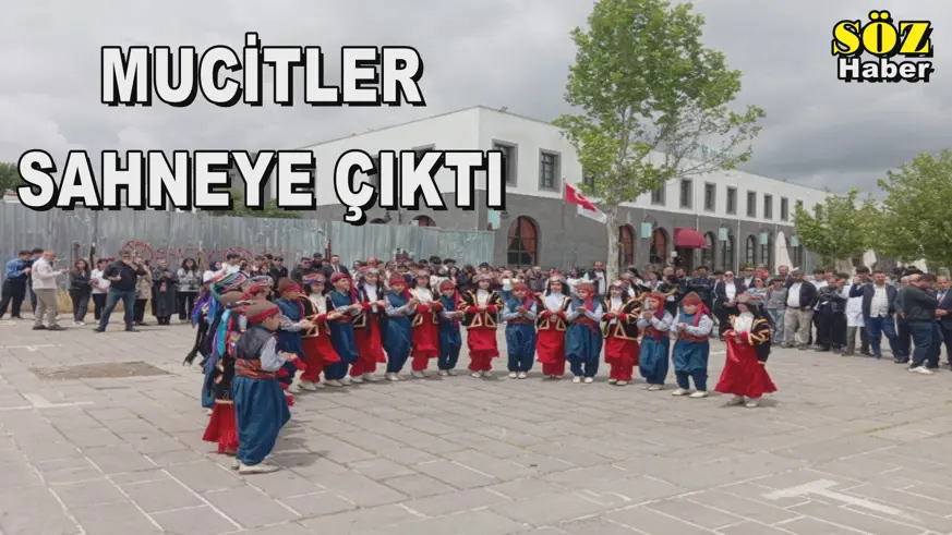MUCİTLER SAHNEYE ÇIKTI
