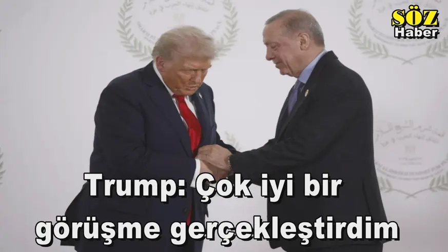 Trump: Çok iyi bir  görüşme gerçekleştirdim
