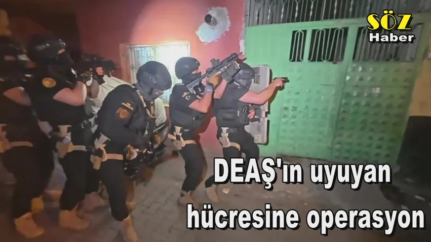 DEAŞ'ın uyuyan  hücresine operasyon