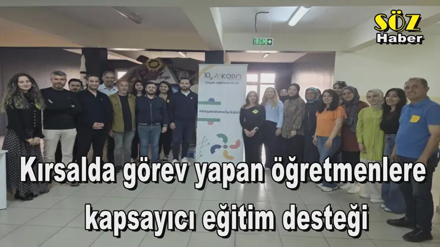 Kırsalda görev yapan öğretmenlere  kapsayıcı eğitim desteği