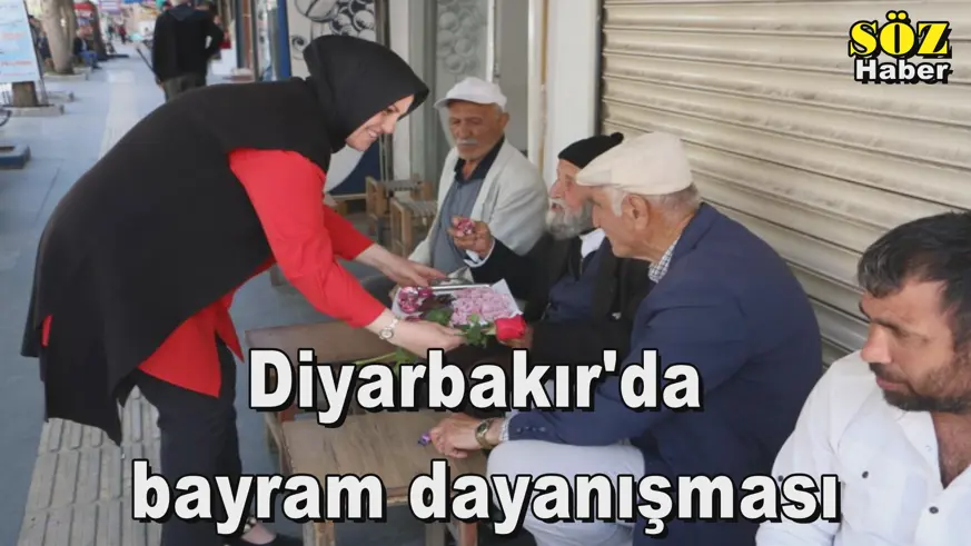Diyarbakır'da  bayram dayanışması