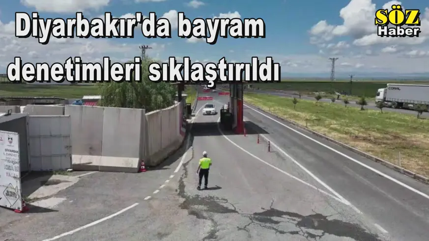 Diyarbakır'da bayram  denetimleri sıklaştırıldı