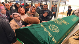 Almina'nın son yolculuğunda annenin ağıtları yürek yaktı