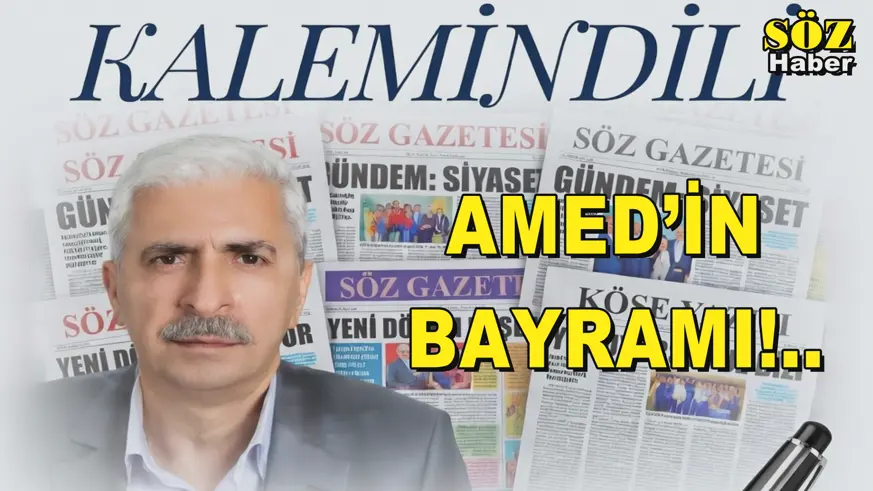 AMED’İN BAYRAMI!..