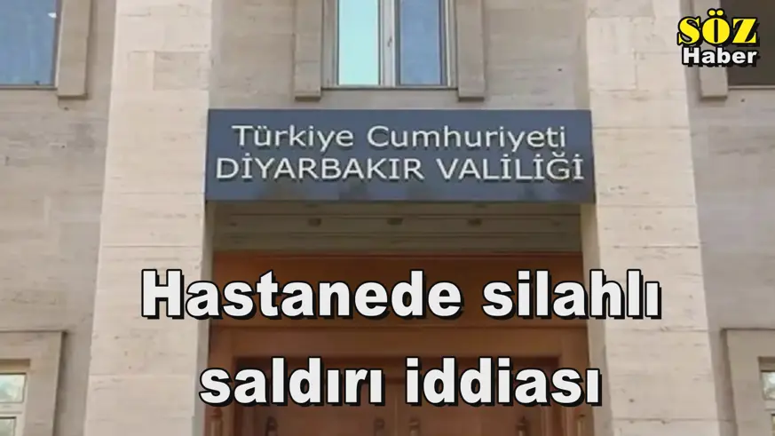 Hastanede silahlı saldırı iddiası