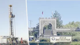 D.Ü kampüste Petrol kuyusu Meclise taşındı