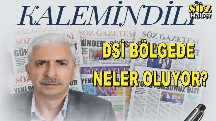 DSİ BÖLGEDE NELER OLUYOR?
