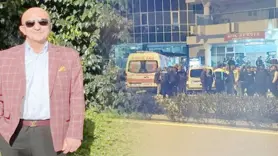 Ofisinde silahla vurulmuş halde bulundu
