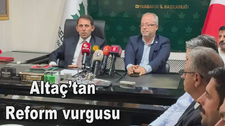 Altaç’tan Reform vurgusu