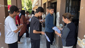 Diyarbakır'da YKS’nin ikinci oturumu AYT yapıldı