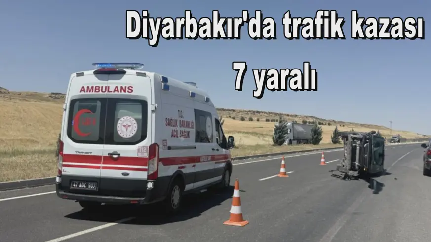 Diyarbakır'da trafik kazası