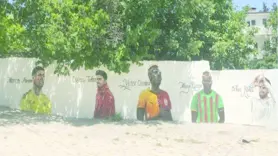 Osimhen ve Diagne yan yana...